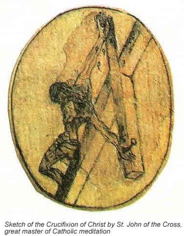 John of the Cross: Sketch of the Crucifixion